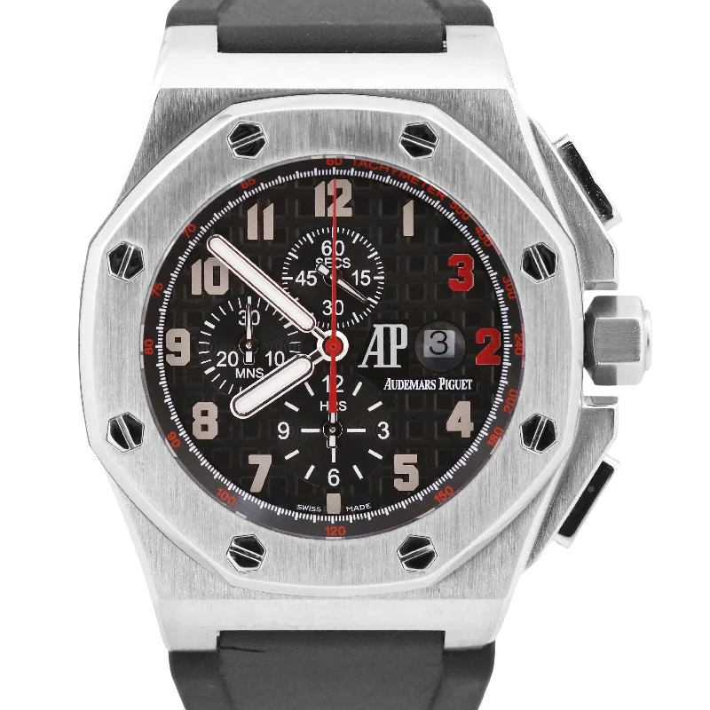 Classic Cufflink Watches For Men’s Fashion-Audemars Piguet Royal Oak Offshore Shaquille O'Neal 48mm Steel SHAQ 26133ST