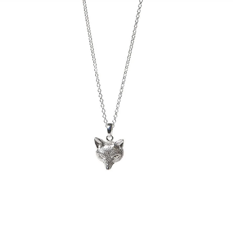 Christin Ranger Fox Silver Pendant