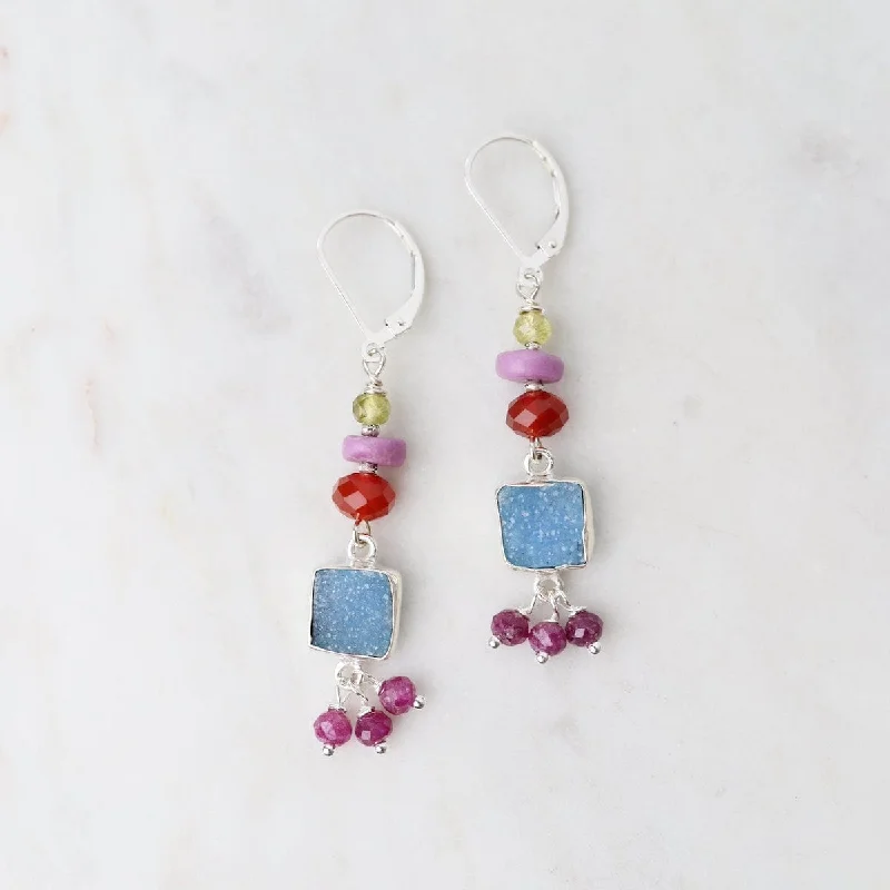 Unique Earrings For Artistic Style-Window on the Water Earrings