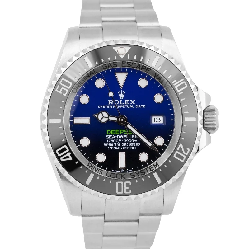 Affordable Smart Watches For Budget-Friendly Style-MINT NEW PAPERS Rolex Sea-Dweller Deepsea 126660 JAMES CAMERON Blue 44mm BOX