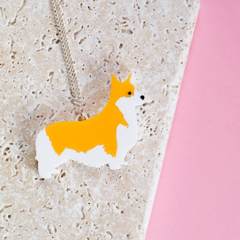 Corgi Necklace