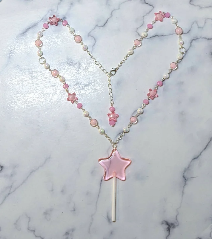 Star Lollipop Necklace