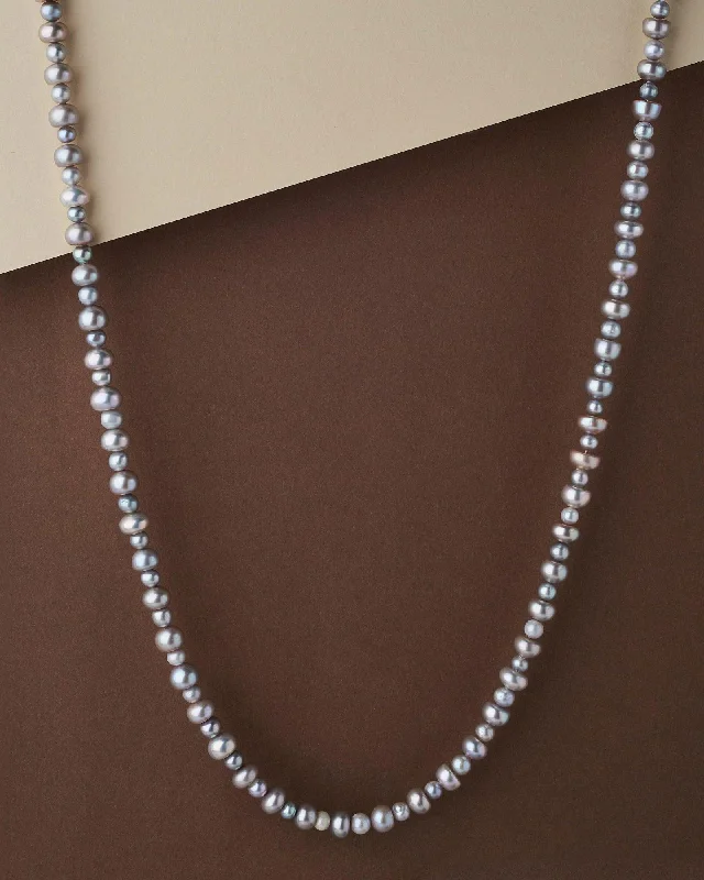 Trendy Single line Pearl Necklace