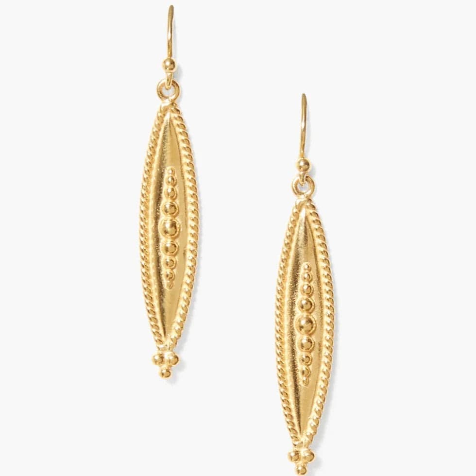 Minimalist Earrings For Everyday Elegance-Odessa Earrings Yellow Gold