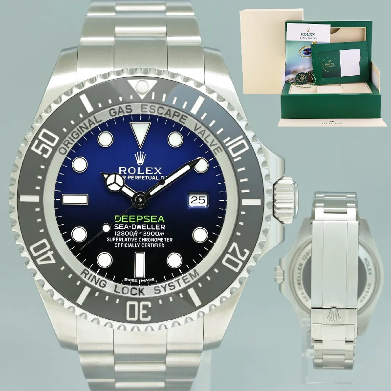 High-End Watches For Luxury Fashion-2023 RSC PAPERS Rolex Sea-Dweller Deepsea James Cameron Blue 116660 44mm Watch