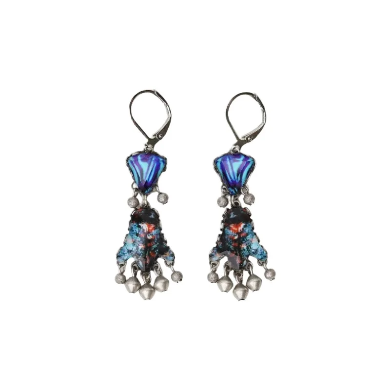 Stylish Drop Earrings For Evening Wear-Magical Notes Earrings