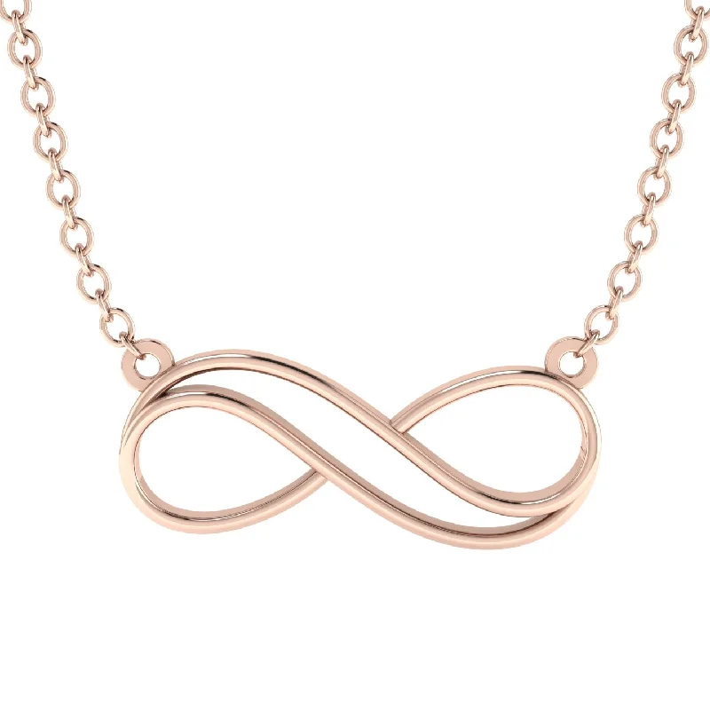 Infinity Sign Gold Necklace - Myriad No. 2