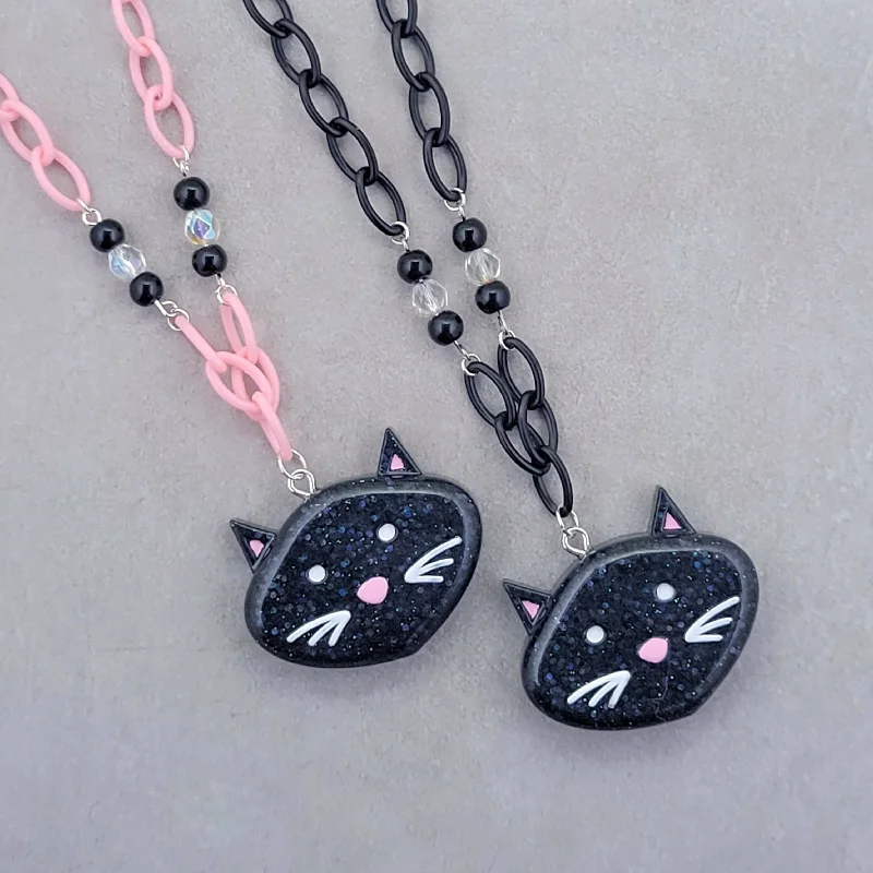 Black Cat Necklace