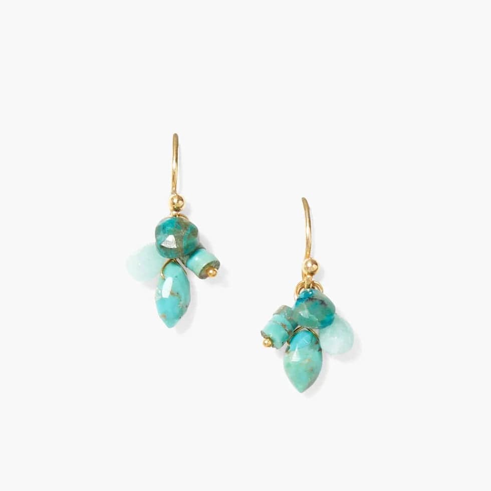 Designer Earrings For Luxury Appeal-Hila Earrings Turquoise Mix