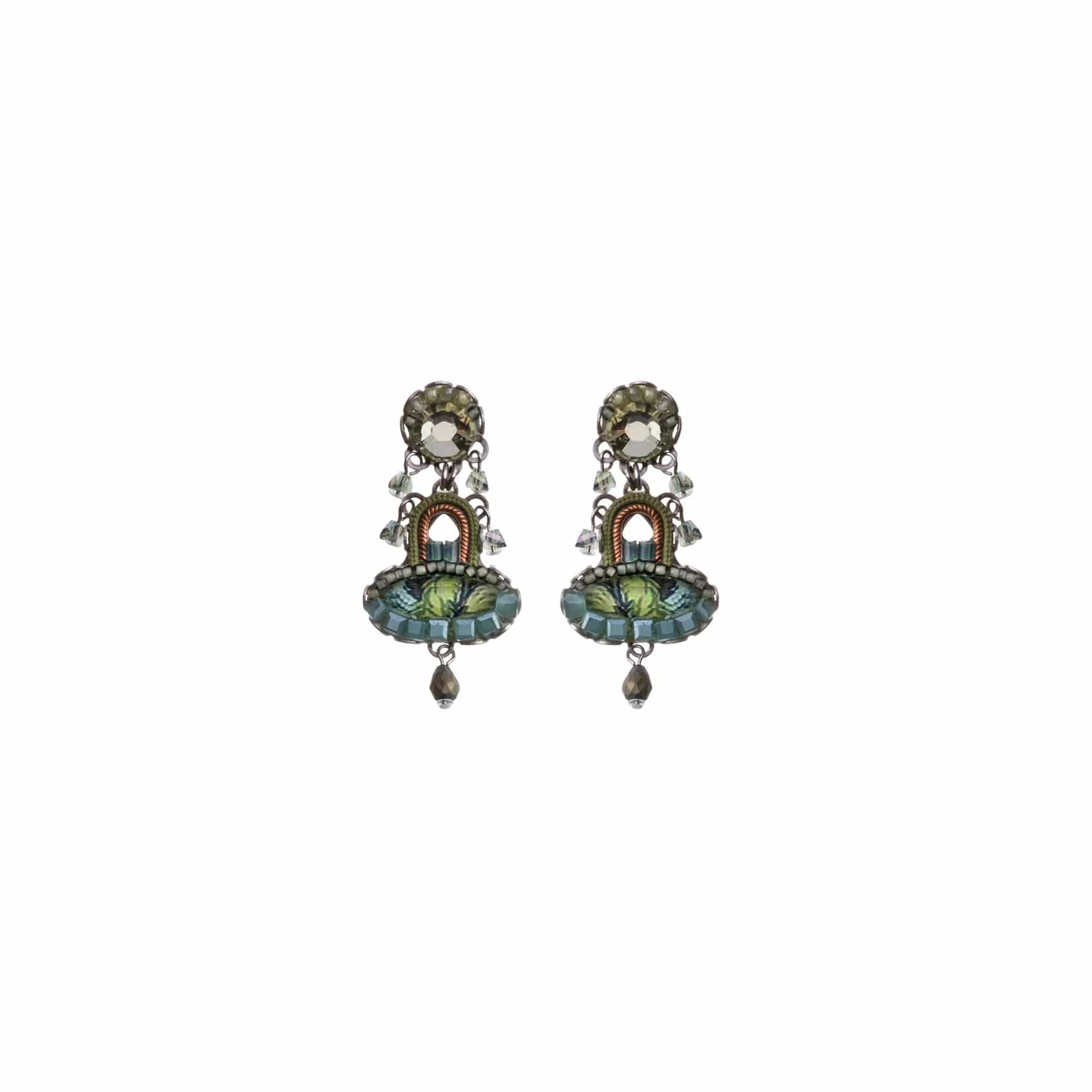 Vintage Earrings For Timeless Appeal-Forest Earrings