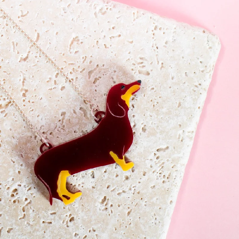 Dachshund Necklace