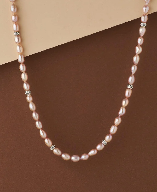 Trendy 1 line Pearl Necklace