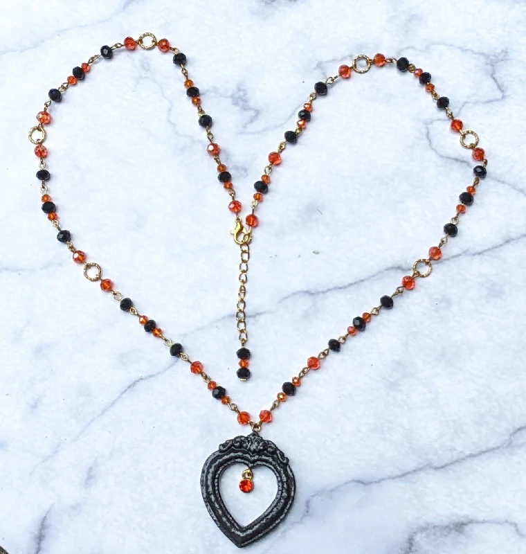 Heart Frame Necklace