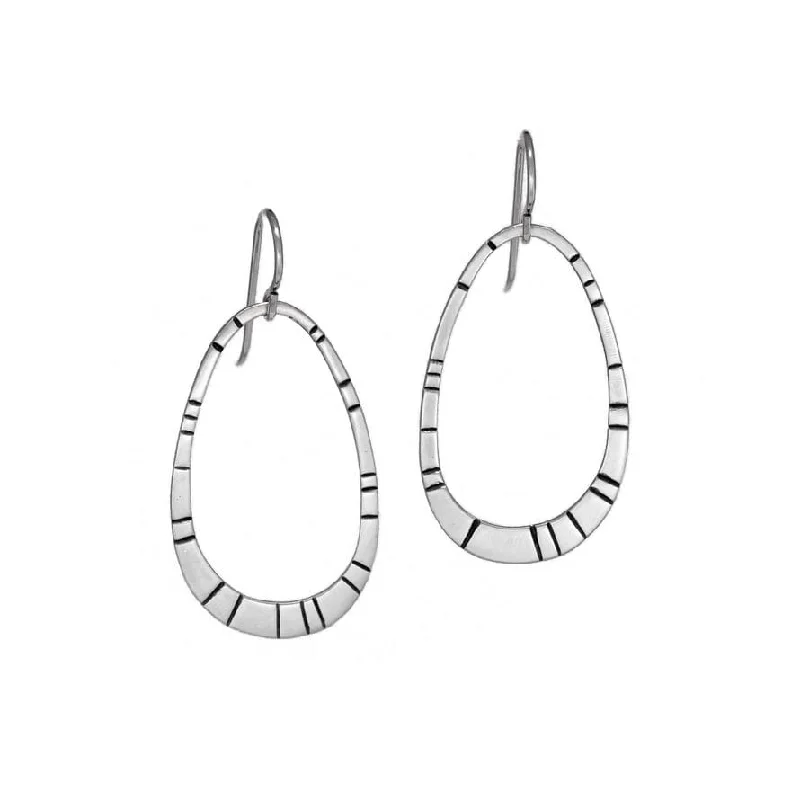 Stunning Silver Earrings For Formal Fashion-Ida Earrings Silver