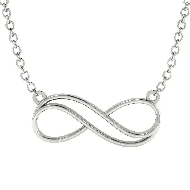 Infinity Sign Gold Necklace - Myriad No. 3