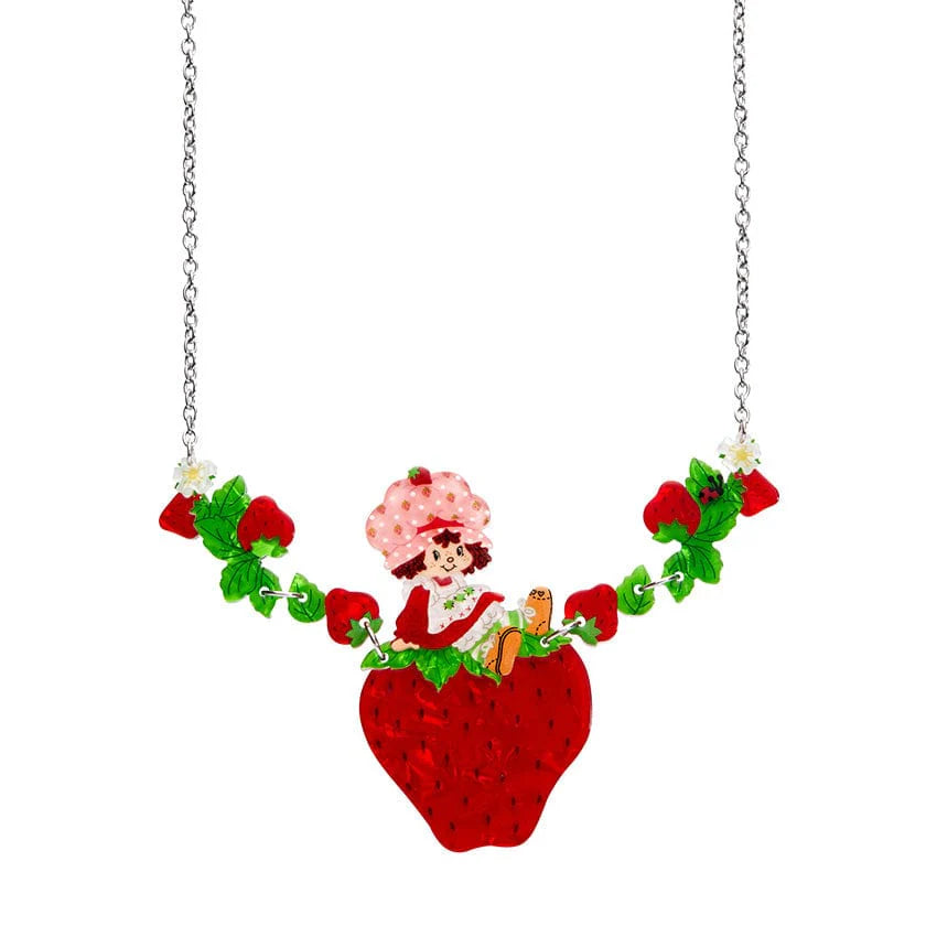 Erswilder x Strawberry Shortcake - Sitting on a Strawberry Necklace