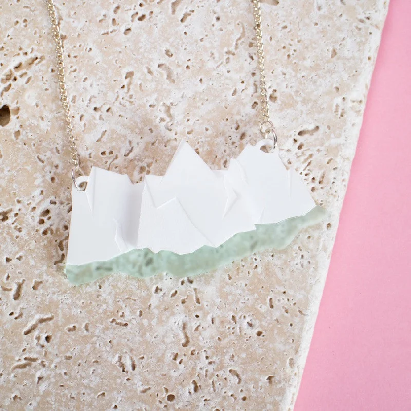 Multi Iceberg Necklace