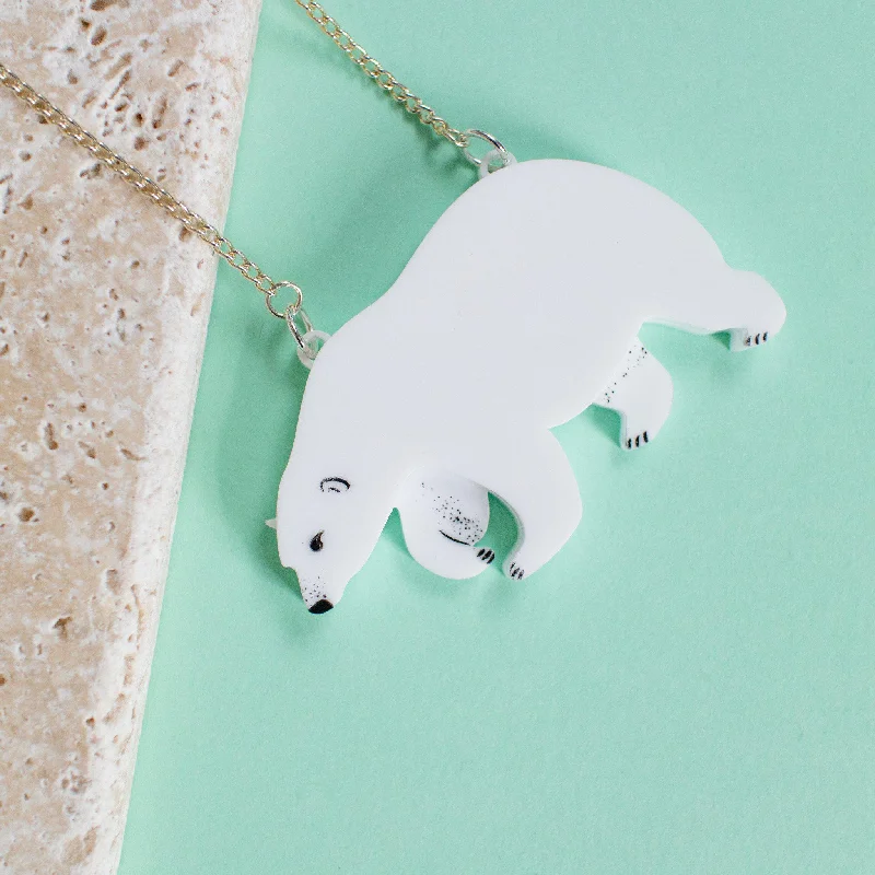 Polar Bear Necklace