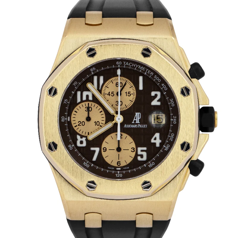 Stylish Digital Watches For Tech Lovers-Audemars Piguet Royal Oak 'Arnold Schwarzenegger' Gold 42mm 26007BA.OO.D088CR.01