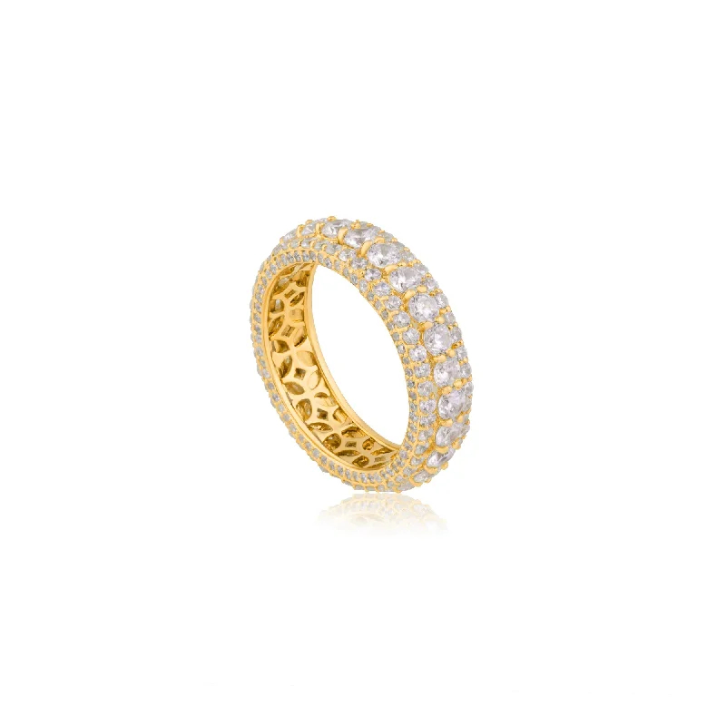 Simple Custom Rings For Thoughtful Gifts-Classic Eternity Band