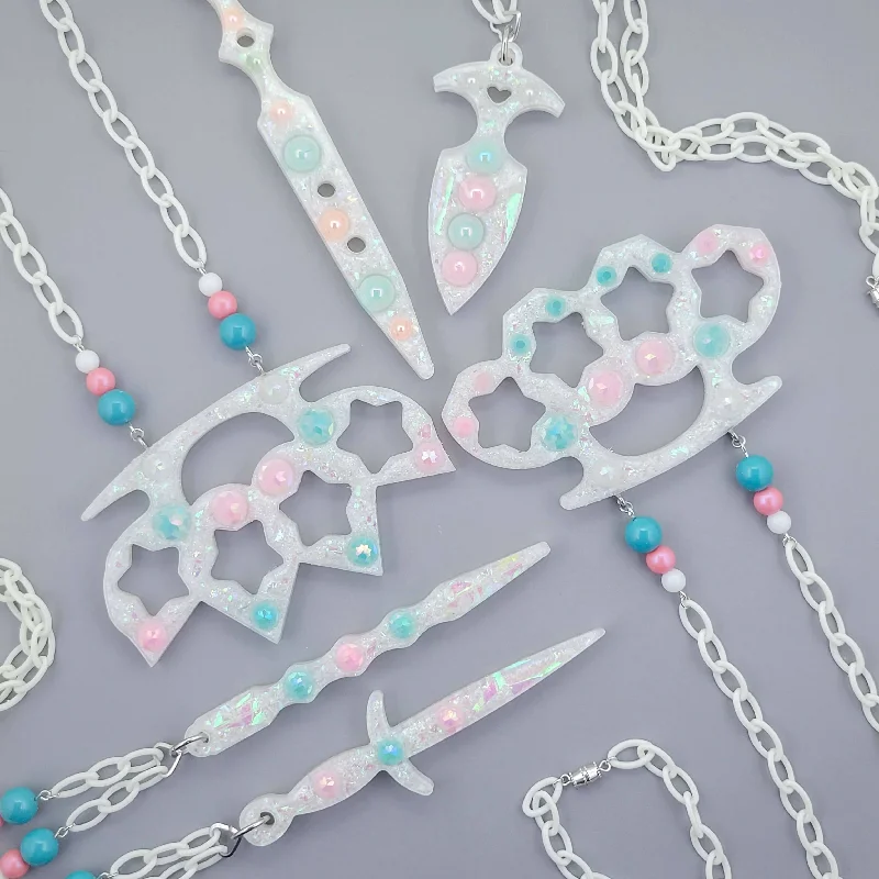 Kawaii Defense Squad: Tri-Color Necklace