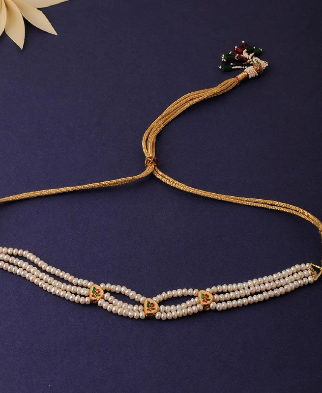 Trendy Real Pearl Necklace Choker