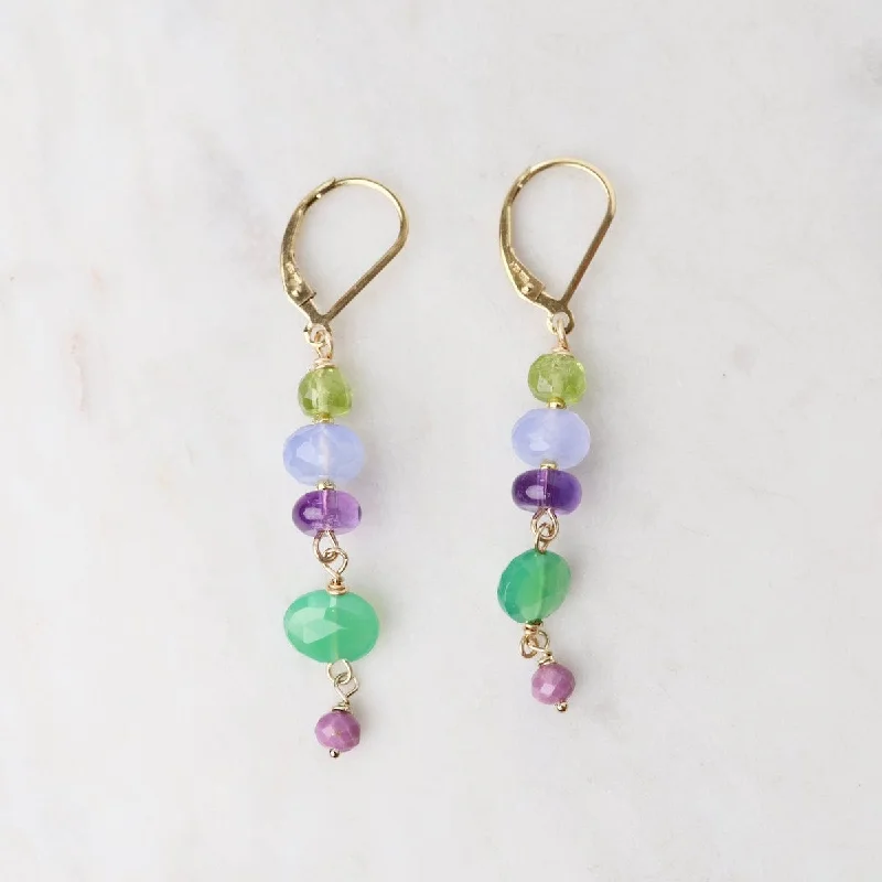 Simple Beaded Earrings For Casual Wear-Golden Spring Fest Earrings